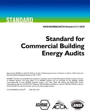 Commercial Building Energy Audit Standards - ASHRAE level I and II